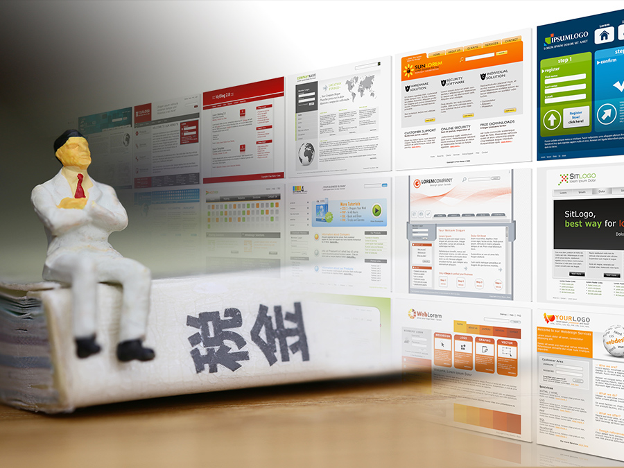 税金のファイルに座るキャラクター