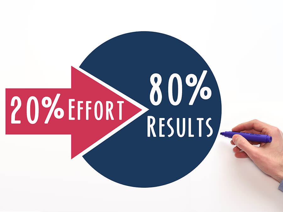 2：8の法則（パレートの法則）とは？